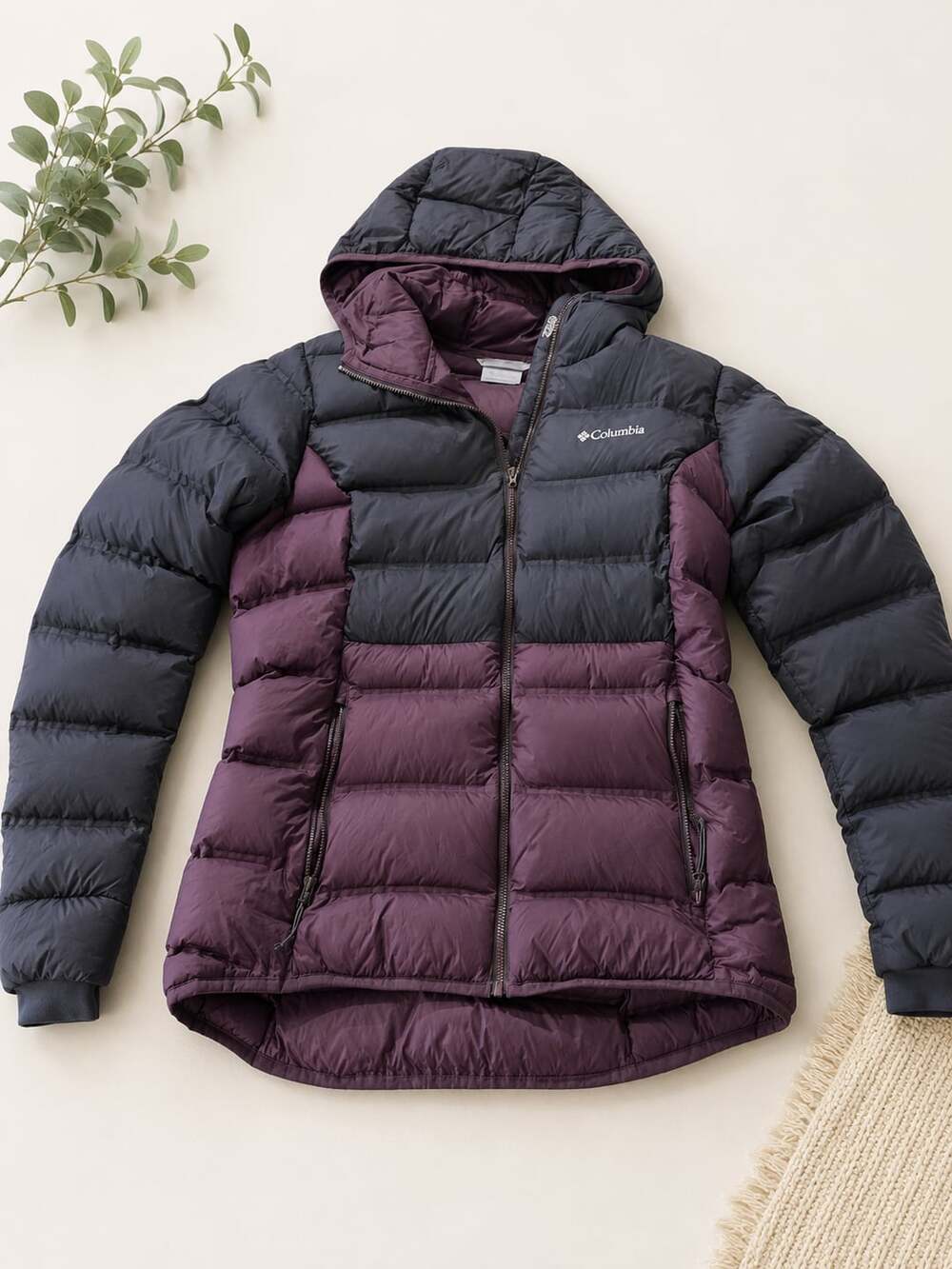 Columbia Women's Sunrise Peak 700 Down Insulated Hooded Winter Jacket (k1)